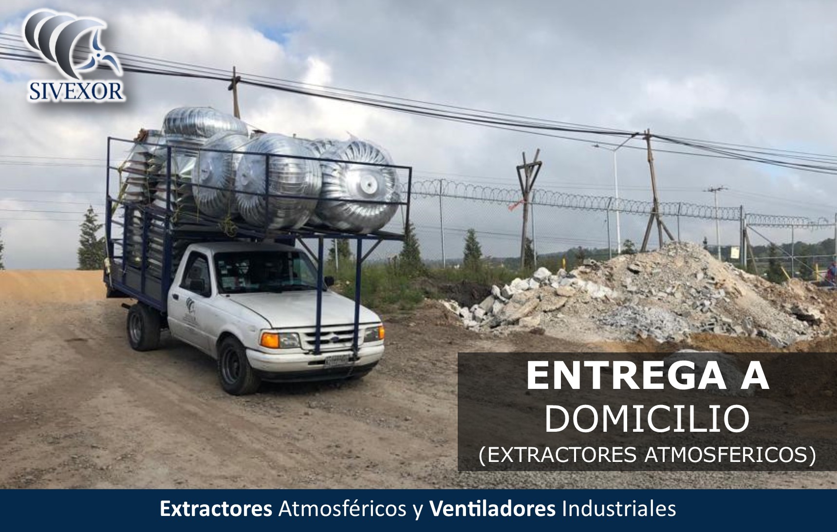 ENVIO DE EXTRACTORES ATMOSFERICOS
